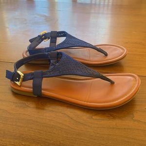 Navy Blue Sandals
